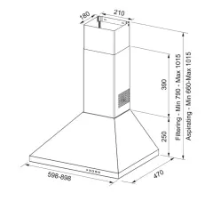 320.0528.015 - DAVLUMBAZ LINFA FDL 6165 XS INOX