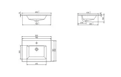 İbiza Etajerli Lavabo
81x51 cm
