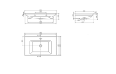 Arte Etajerli Lavabo
65x45 cm
