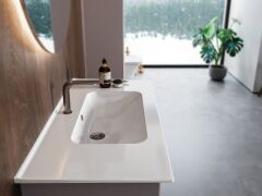 Blue Etajerli Lavabo 100x47 cm