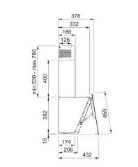 110.0361.903 - DAVLUMBAZ FPJ 615 V WH A 60 CM BEYAZ