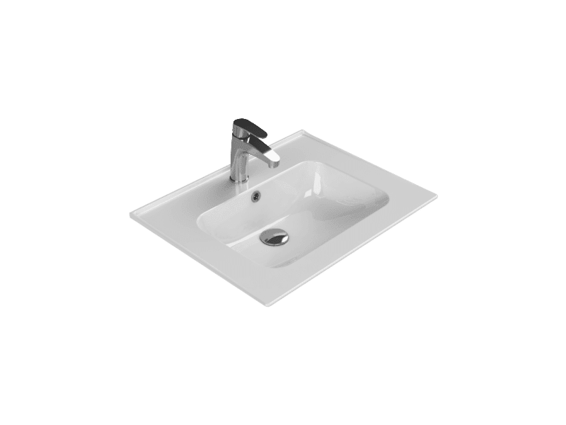 Blue Etajerli Lavabo 60x47 cm