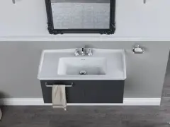 Kapadokya Etajerli Lavabo 80x48 cm