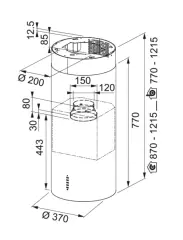 335.0588.221 - DAVLUMBAZ TUBE PLUS ADA FTU 3707 I XS FRANKE