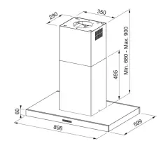 325.0657.511 - DAVLUMBAZ TALE ADA 905 I BK MATT Black