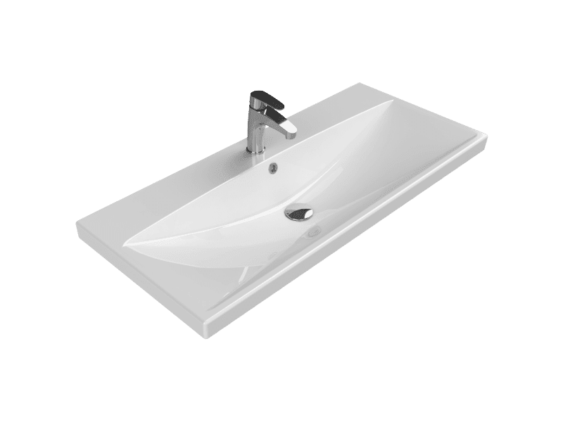 Elite Etajerli Lavabo 100x45 cm