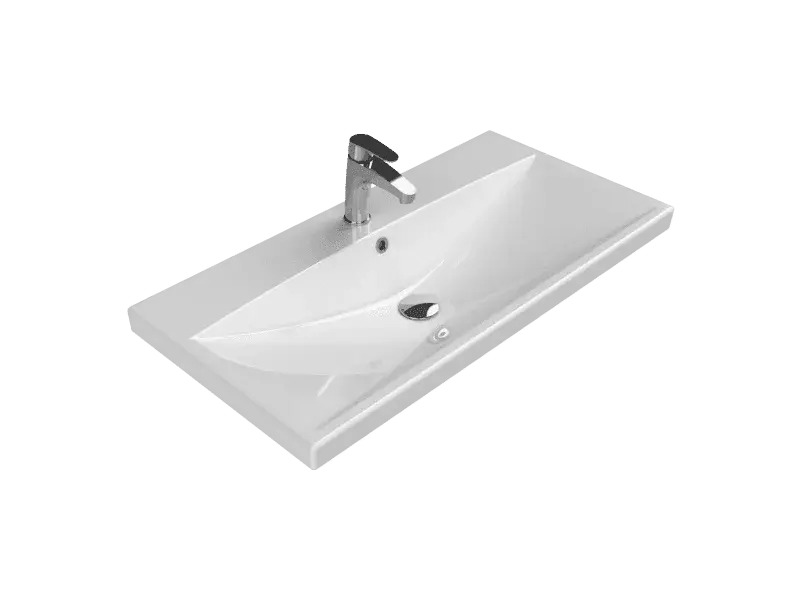 Elite Etajerli Lavabo 90x45 cm
