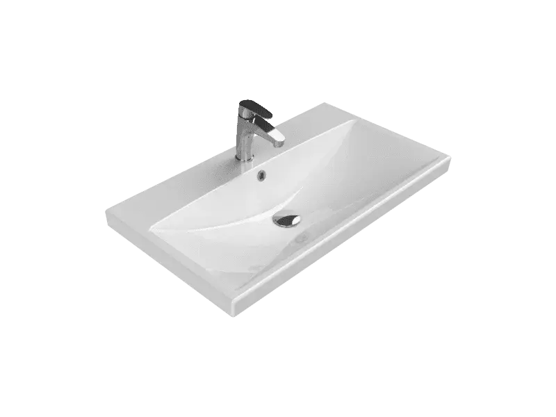 Elite Etajerli Lavabo 80x45 cm