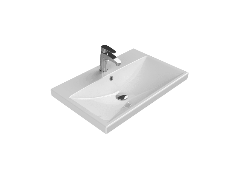 Elite Etajerli Lavabo 70x45 cm
