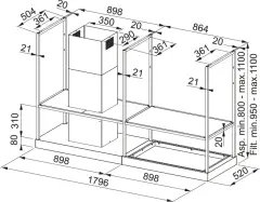 325.0678.073 - DAVLUMBAZ  MYTHOS T-SHELF EV8 BK MATT A180