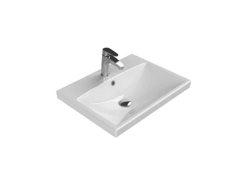 Elite Etajerli Lavabo 60x45 cm