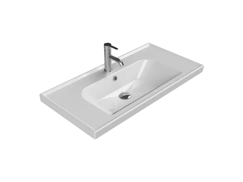 Frame Etajerli Lavabo
90x45 cm