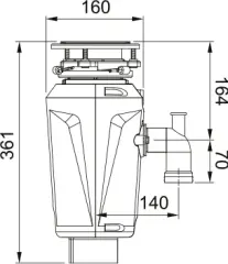 134.0715.098 - ÇÖP ÖĞÜT. SLIM 50