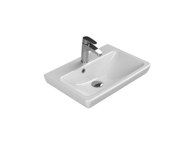 Porto Etajerli Lavabo 55x38 cm