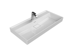 Sharp Etajerli Lavabo 100x48 cm