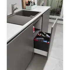 121.0494.182 - Ankastre Dolap İçi Çöp Kovası Easysort 450-2-0