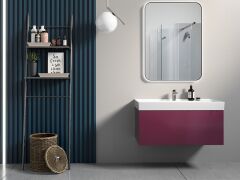 Sharp Etajerli Lavabo 80x48 cm