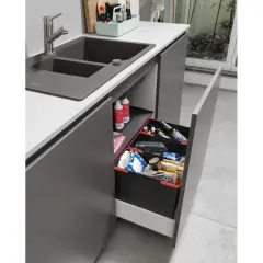 121.0494.192 - Ankastre Dolap İçi Çöp Kovası Easysort 600-3-0