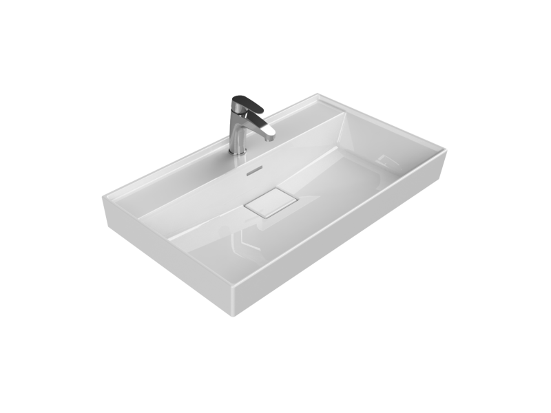 Sharp Etajerli Lavabo 85x38 cm