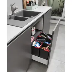 121.0494.193 - Ankastre Dolap İçi Çöp Kovası Easysort 600-2-2