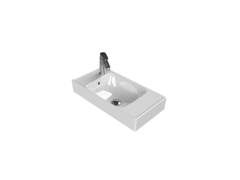 Sharp Etajerli Lavabo 60x30 cm
(Soldan Batarya Delikli)