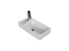 Sharp Etajerli Lavabo 50x25 cm
(Soldan Batarya Delikli)
