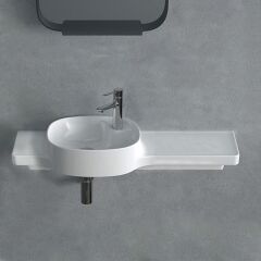 Harmony Etajerli Lavabo 100x37,5x26,4 cm
(Soldan Hazneli)
