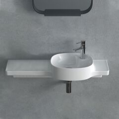 Harmony Etajerli Lavabo 80x37,5x26,4 cm
(Sağdan Hazneli)