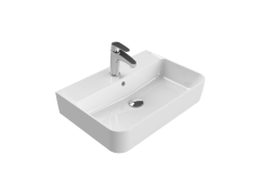 Hera Etajerli Lavabo 60x42 cm
(Duvara Sıfır Lavabo)