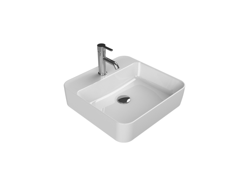 Hera Tezgahüstü Lavabo 48x48 cm