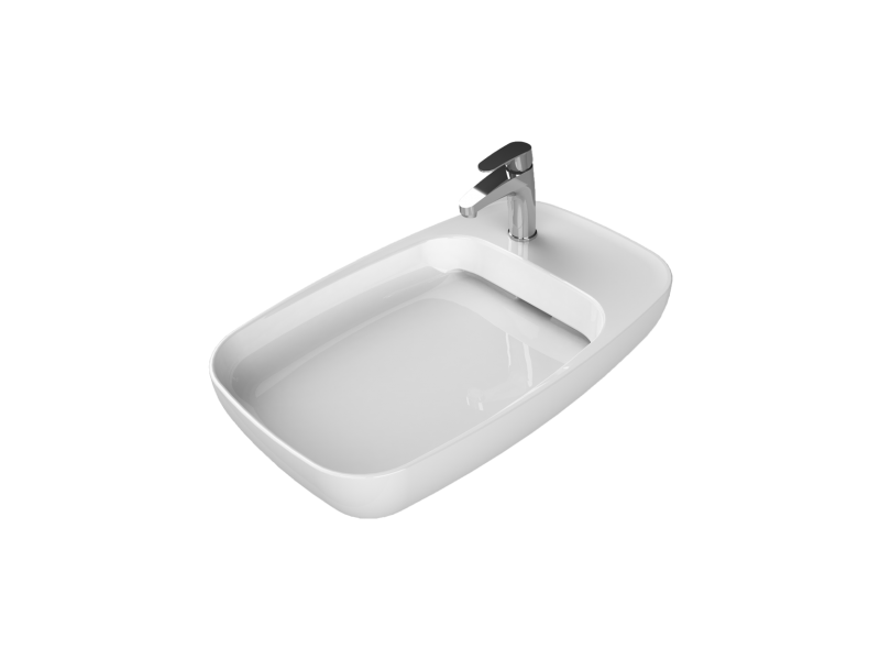Nova Tezgahüstü Lavabo 70x42 cm
(Gizli Sifonlu)