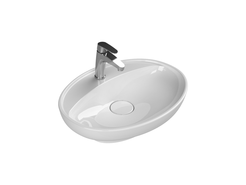 Lal C Tezgahüstü Lavabo 60x45,5 cm