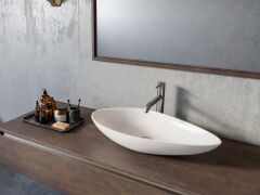 Olive Tezgahüstü Lavabo 74x38 cm