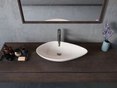 Olive Tezgahüstü Lavabo 74x38 cm