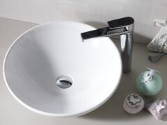 Zero Tezgahüstü Lavabo Ø46 cm