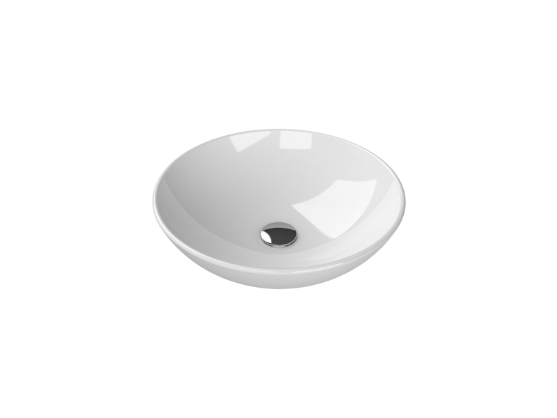 Zero Tezgahüstü Lavabo Ø46 cm