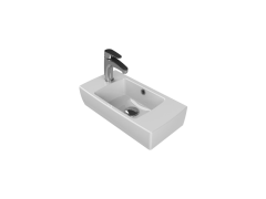 City Lavabo 25x50 cm
(Soldan Batarya Delikli)
