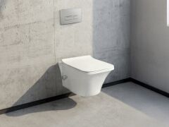 İbiza Rimless Entegre Ara Musluklu Asma Klozet