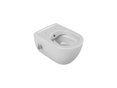 City Engelli Rimless Entegre Ara Musluklu Asma Klozet