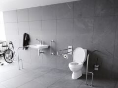 Bedensel Engelli Lila Takım Klozet