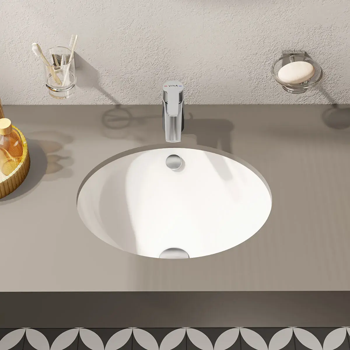 VİTRA S20 6069 HİLTON LAVABO 42 CM
