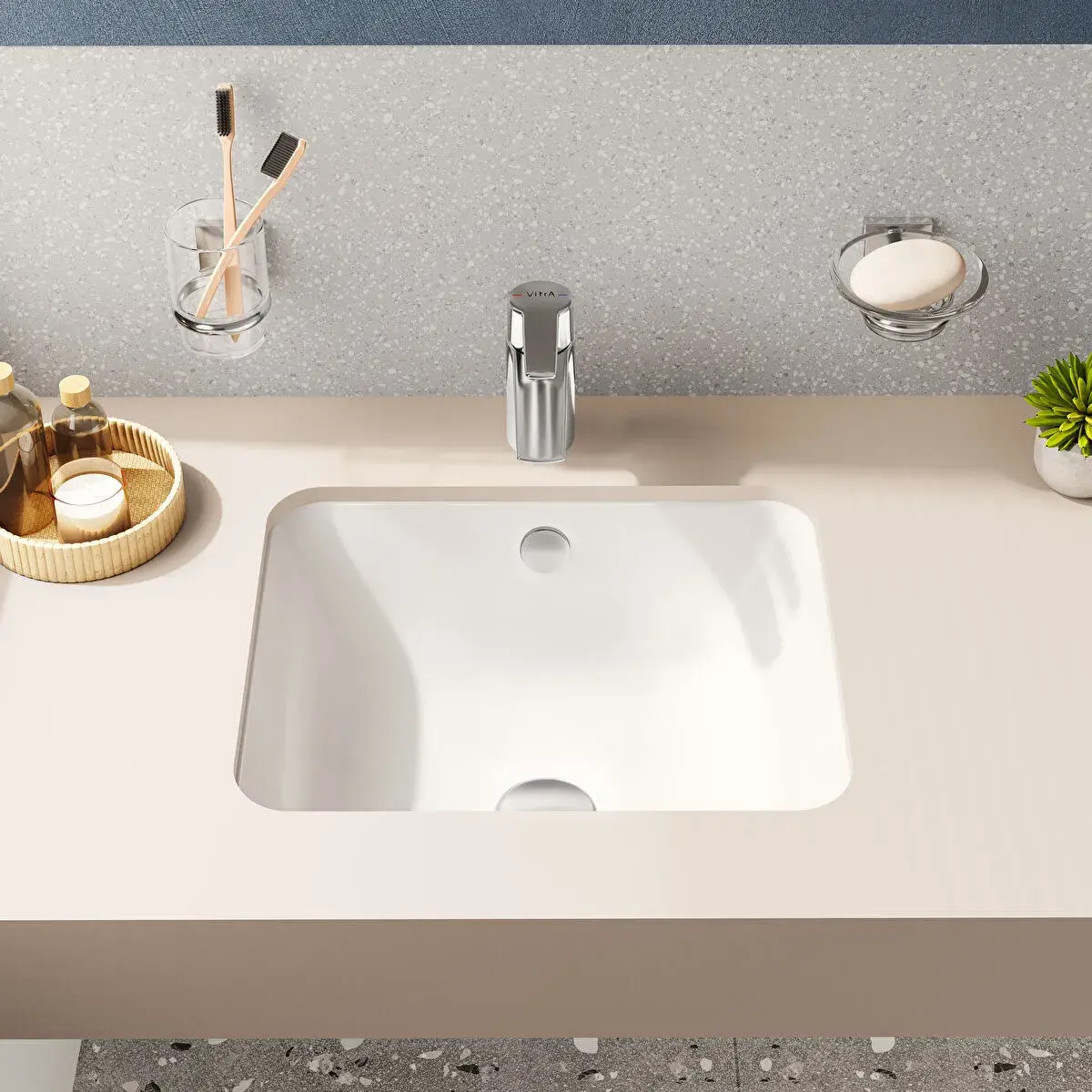 VİTRA S20 5473 TEZGAH ALTI LAVABO 45 CM
