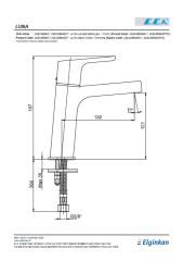 ECA LUNA LAVABO BATARYASI