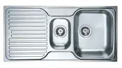 TEKA PRENSES 1.5 GÖZ MİKROKETEN SOL DAMLIKLI 50X100 EVYE