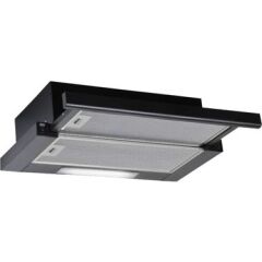 HİBSAN ÇİFT MOTORLU SİYAH ASPİRATÖR