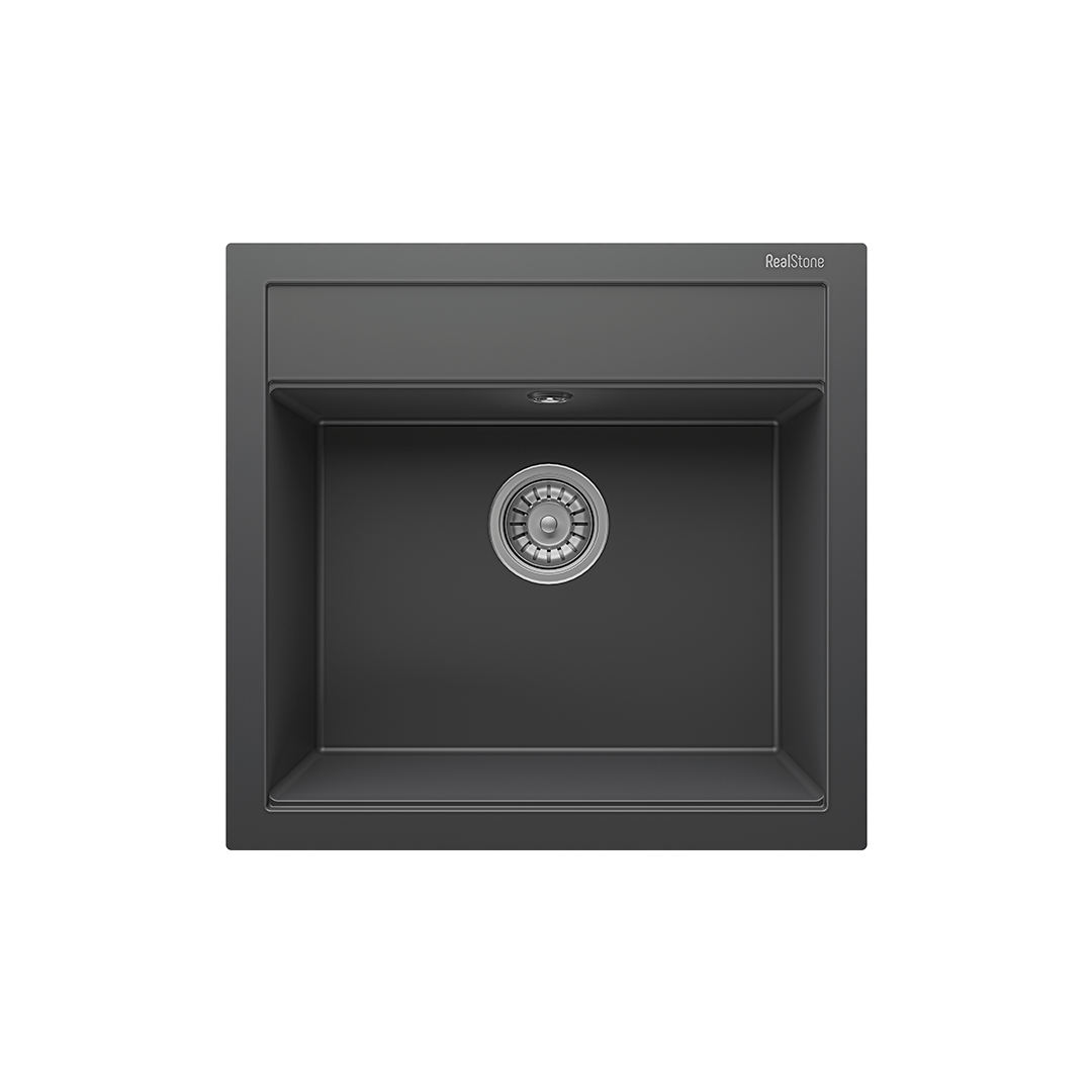 REAL STONE K004 OLYMPOS GRANİT EVYE T.ÜSTÜ ANTRASİT