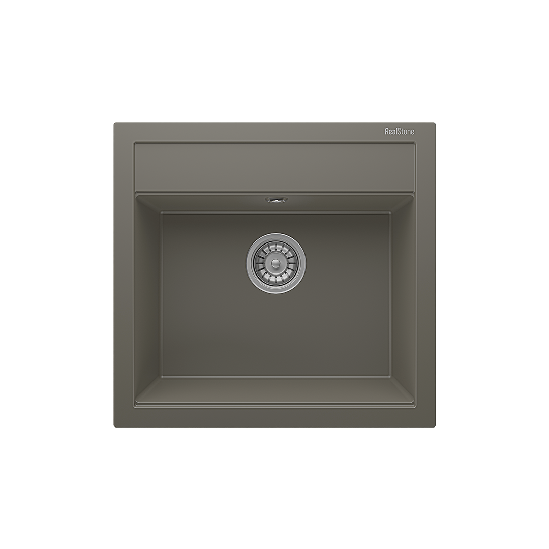 REAL STONE K004 OLYMPOS GRANİT EVYE T.ÜSTÜ GRİ