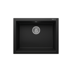 REAL STONE K012 GORDİON 60 SİYAH GRANİT EVYE