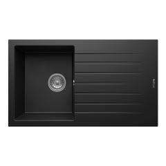 REAL STONE P004 TROYA 50X86 GRANİT EVYE SİYAH