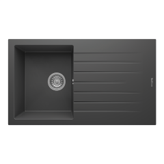 REAL STONE P004 TROYA 50X86 GRANİT EVYE ANTRASİT